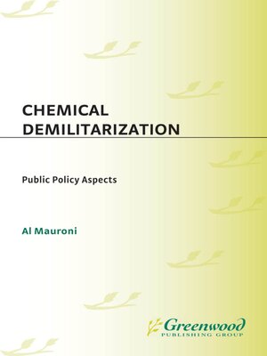 cover image of Chemical Demilitarization